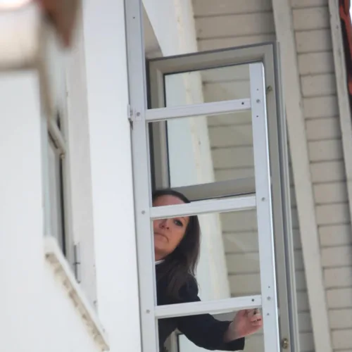 Modum utfellbar brannstige