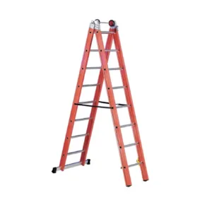 V2 Dobbel Glassfiberstige