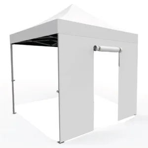Sidevegg med dør 3m for pop-up telt