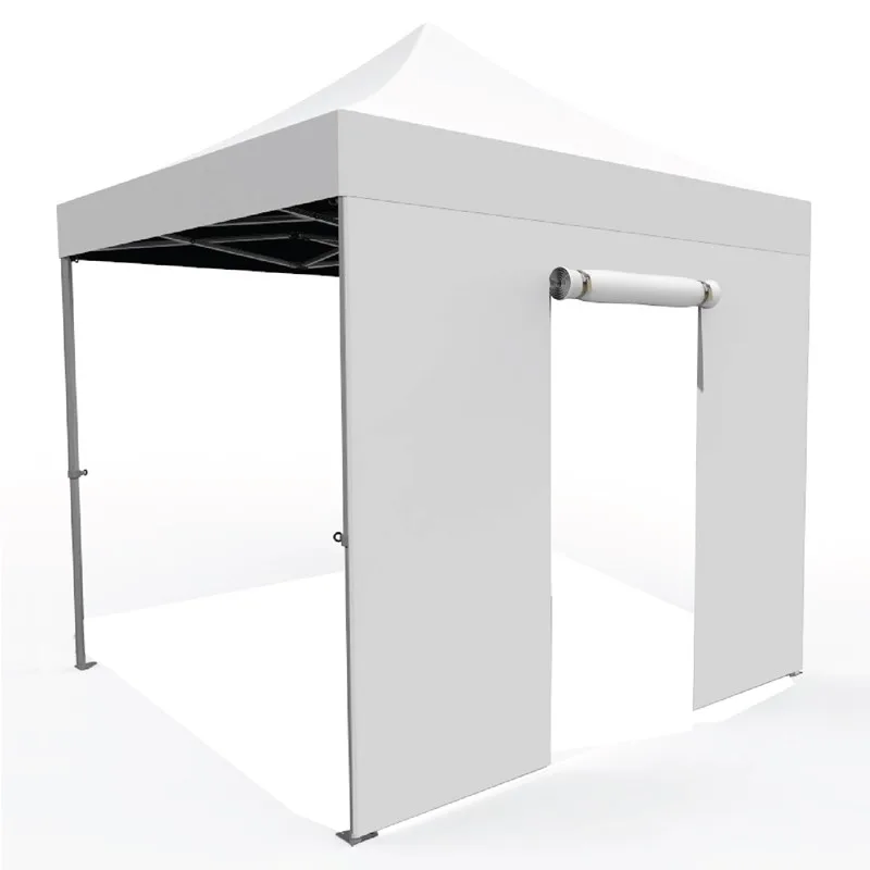 Sidevegg med dør 3m for pop-up telt